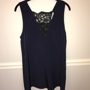BB Dakota Shift Dress - Navy/Black